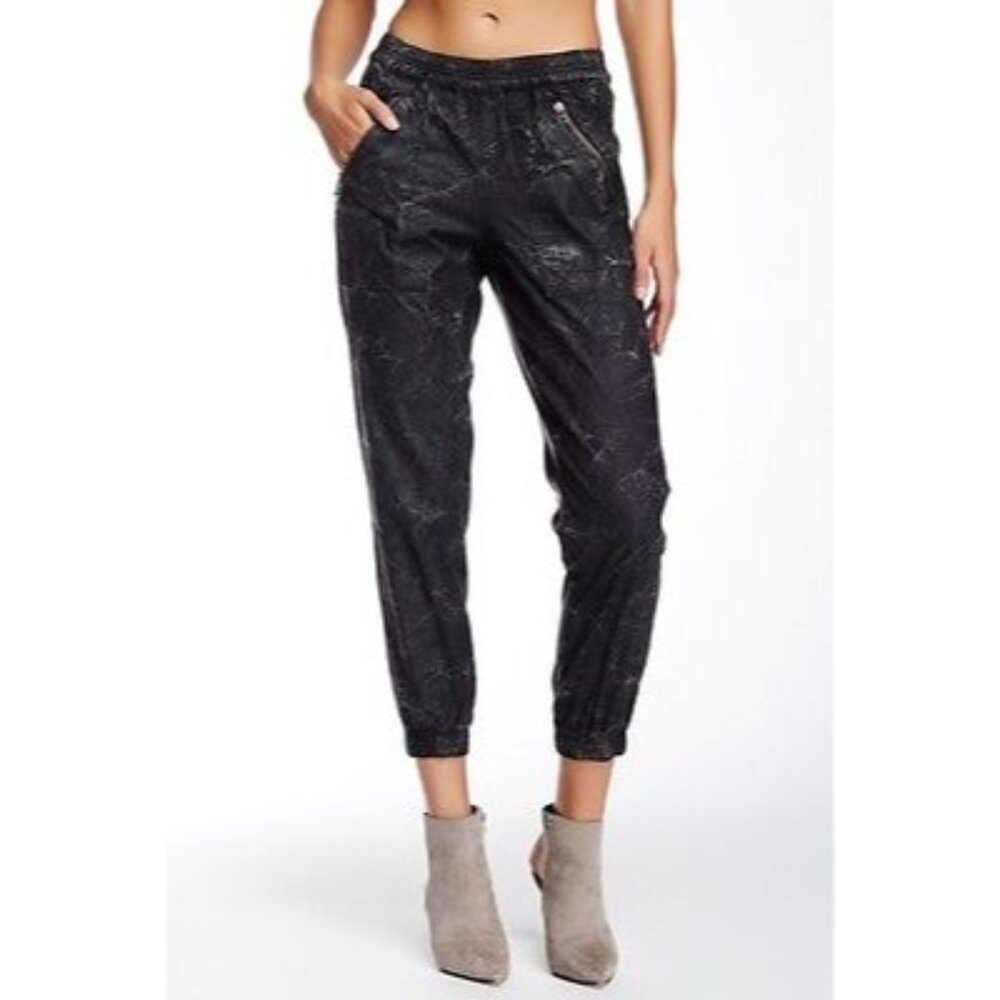 DWP Brody Waxed Acid Wash Jogger Pants XS
